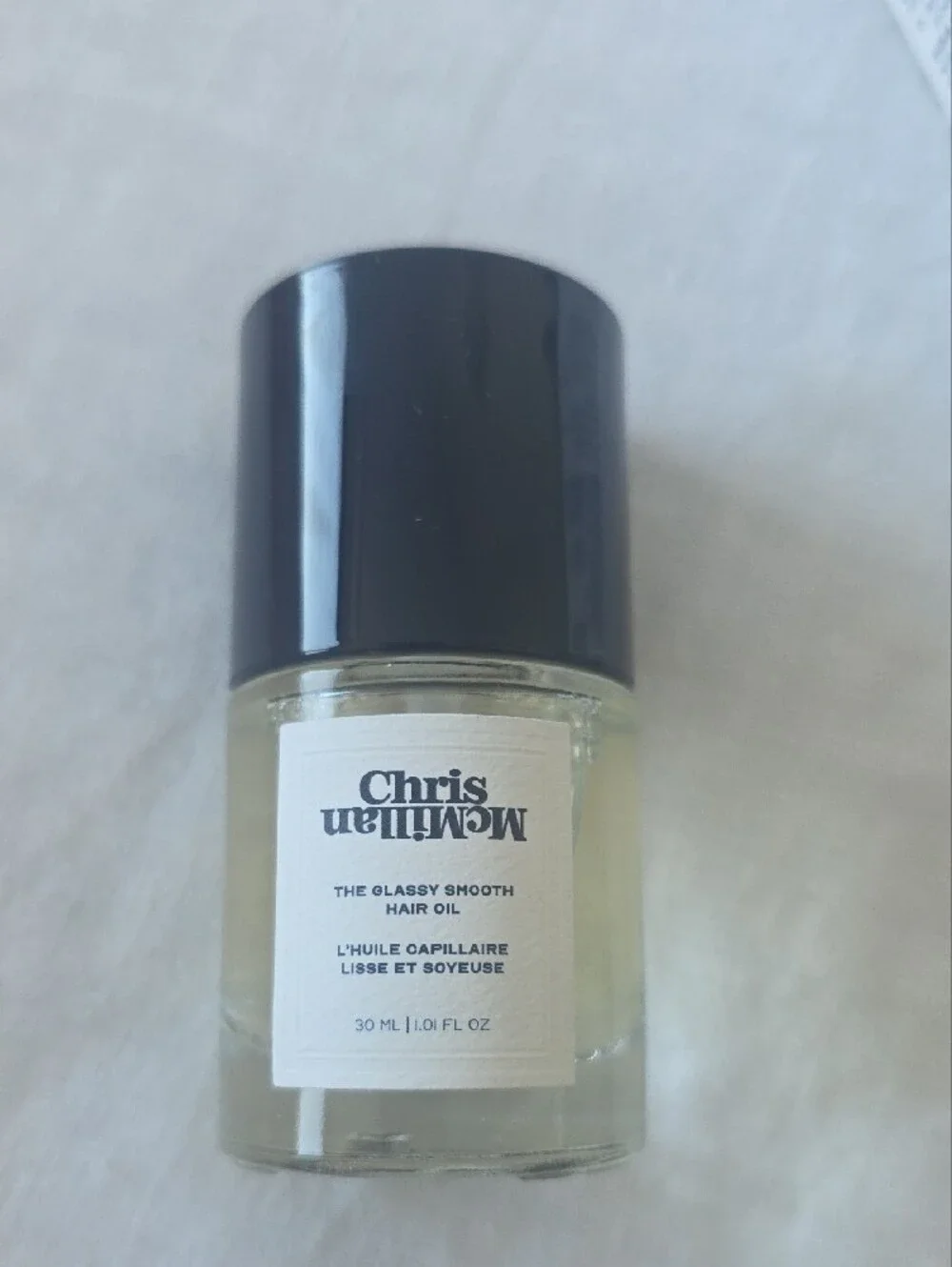 Chris McMillan The Glassy Smooth Hair Oil - 30ml New